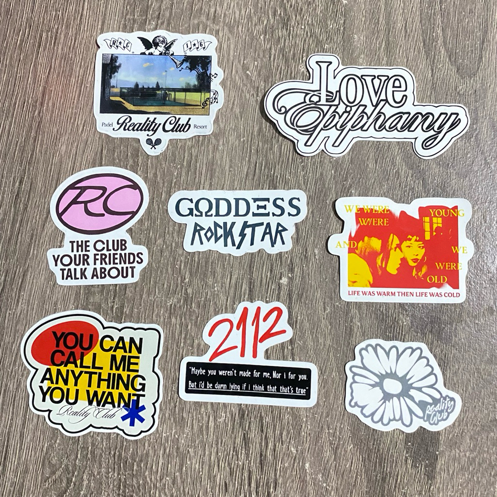 Sticker REALITY CLUB | COD Sticker Vinyl Reality Club