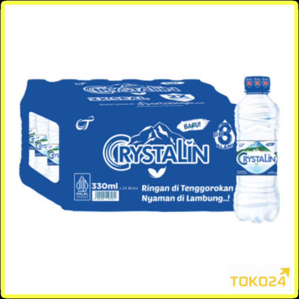 Crystalline Air Mineral 330 ml 1 Dus isi 24