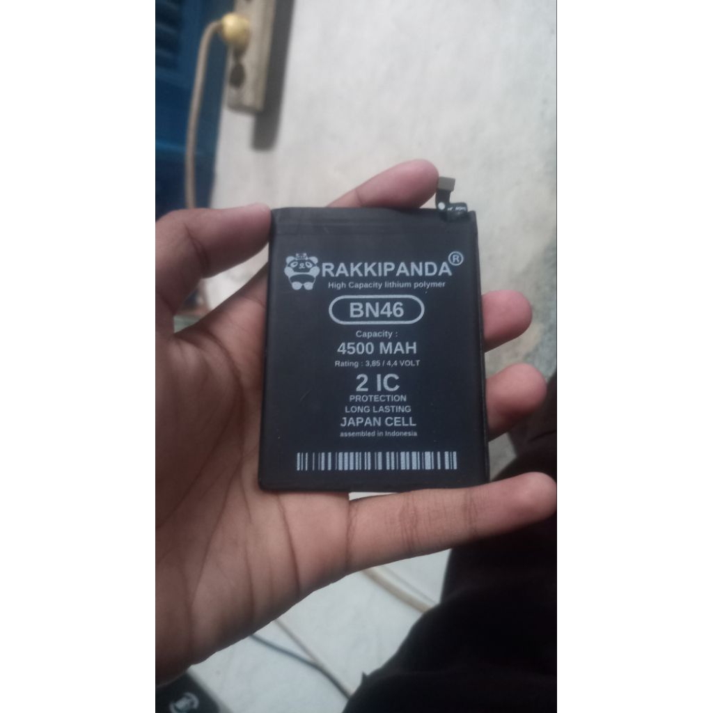 baterai redmi note 8 rakkipanda