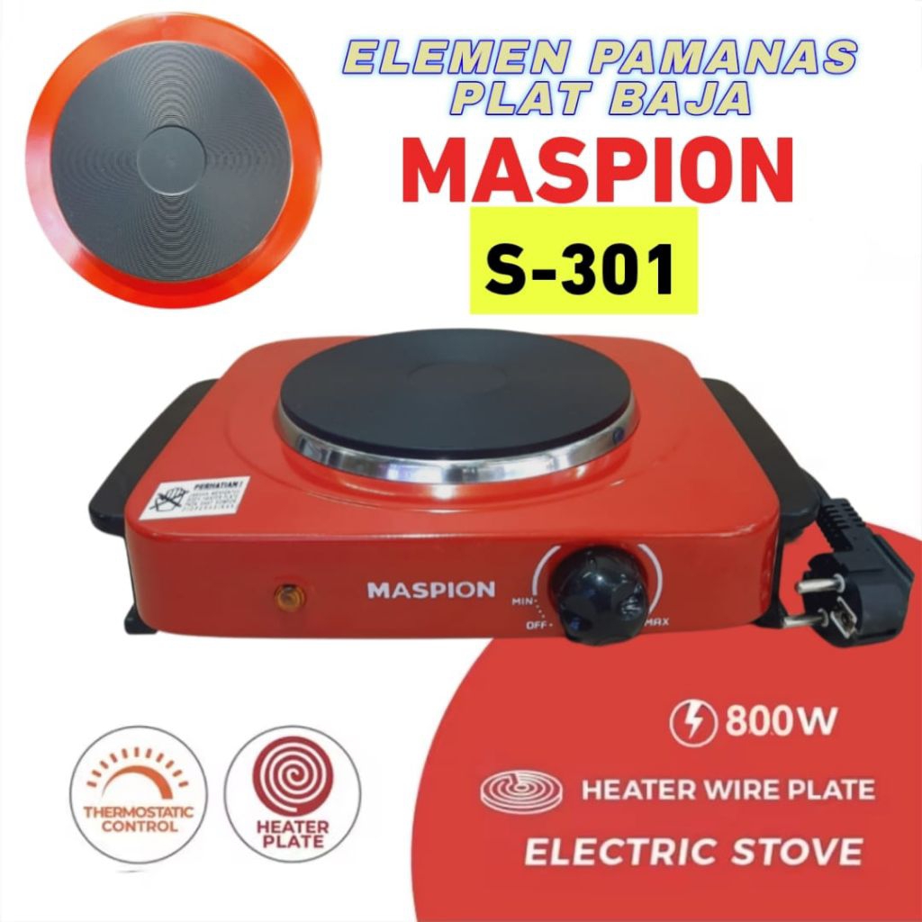 MASPION kompor listrik MASPION S301