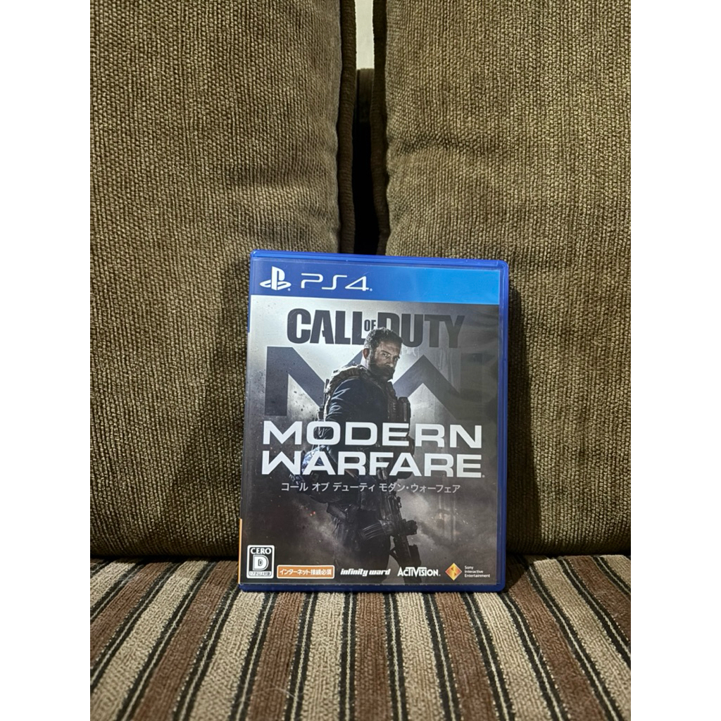 Bd Kaset Call Of Duty Modern Warfare 2019 ( Bahasa Japan ) Ps4 Games Playstation 4 Game Perang Fps