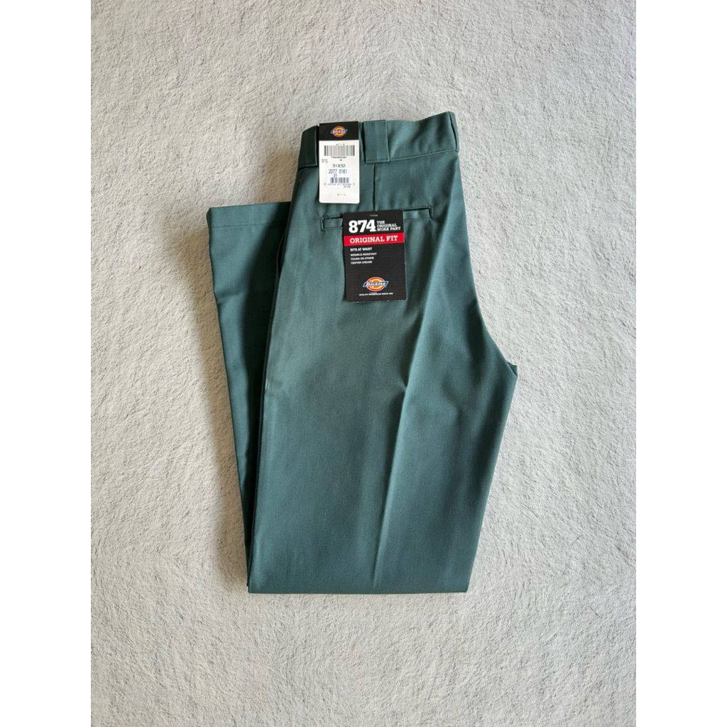 DICKIES 874 WORK PANT LINCOLN GREEN