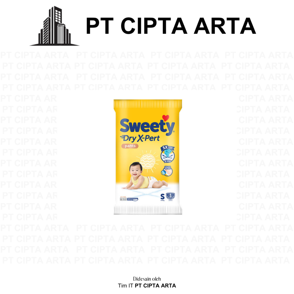 Sweety Bronze Pants Renceng/Sweety Silver Pants Renceng/Baby Happy Pants Renceng