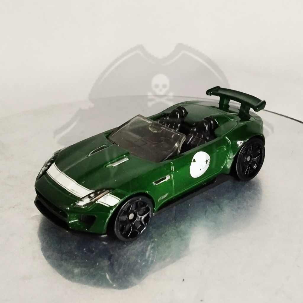 DIECAST HOTWHEELS REAL CARS LOOSE 15 JAGUAR F-TYPE, HOTWHEELS LOOSE JAGUAR