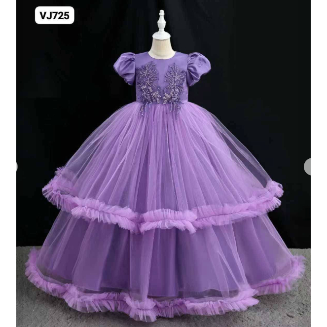 ARS-Gaun natal anak dress natal anak baju natal anak gaun kembang anak dress kembang anak baju kemba