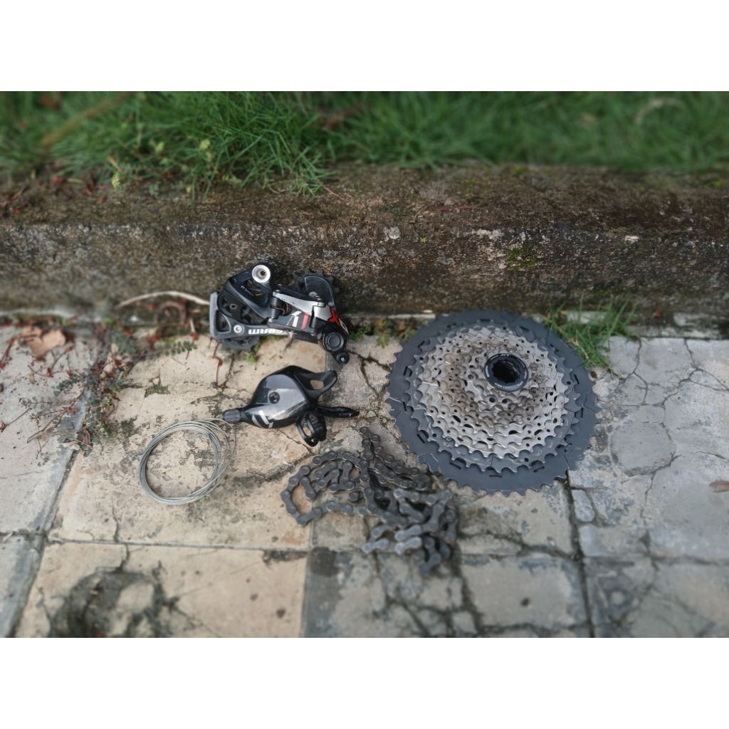 sram xo1 mix shimano xt m8000 11speed 46T mini groupset