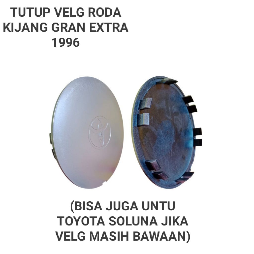 Tutup velg roda kijang grand extra 1996 Pelindung Velg roda kijang extra grand tahun 1996 doop roda 