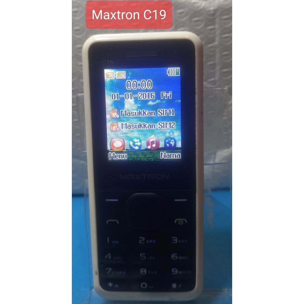 Hp jadul Maxtron C19 second normal
