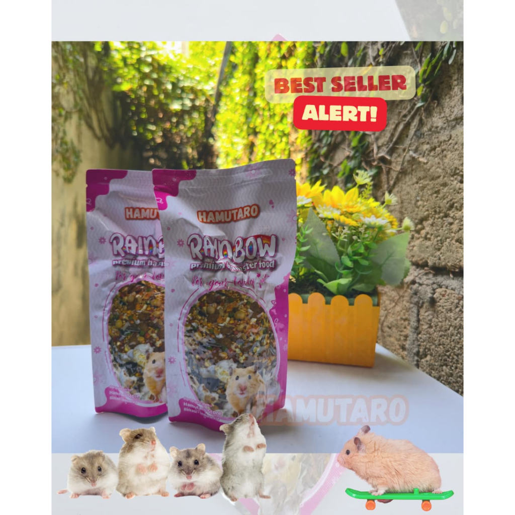 Mix Seed Makanan hamster Makanan harian hamster kemasan
