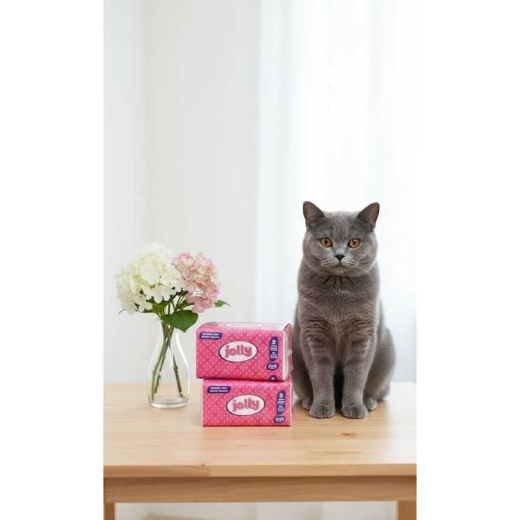 Tisu Wajah Jolly 250 Sheets 1 dus