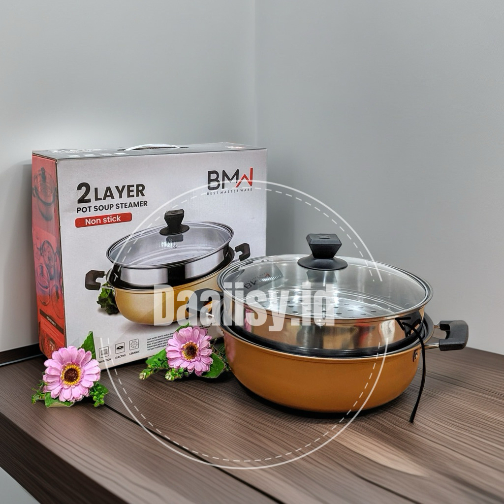 WJ - Panci Kukus 2 Susun BMW Warna