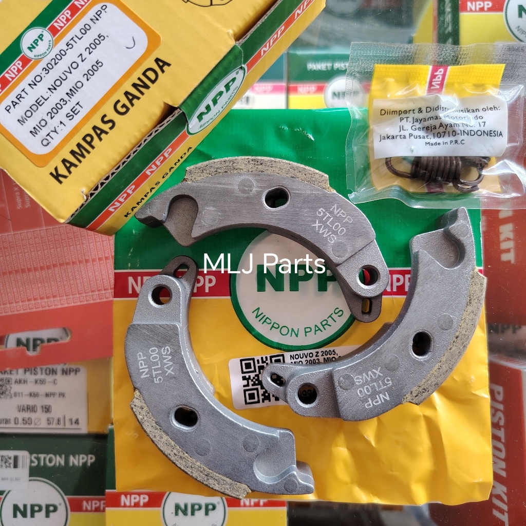 Kampas Ganda Mio Sporty Smile Nouvo Soul Fino Karbu 5TL NPP