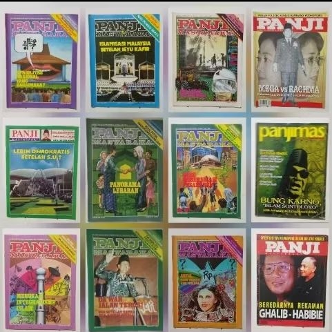 Majalah Panji Masyarakat Tahun 1980 - 1990 an