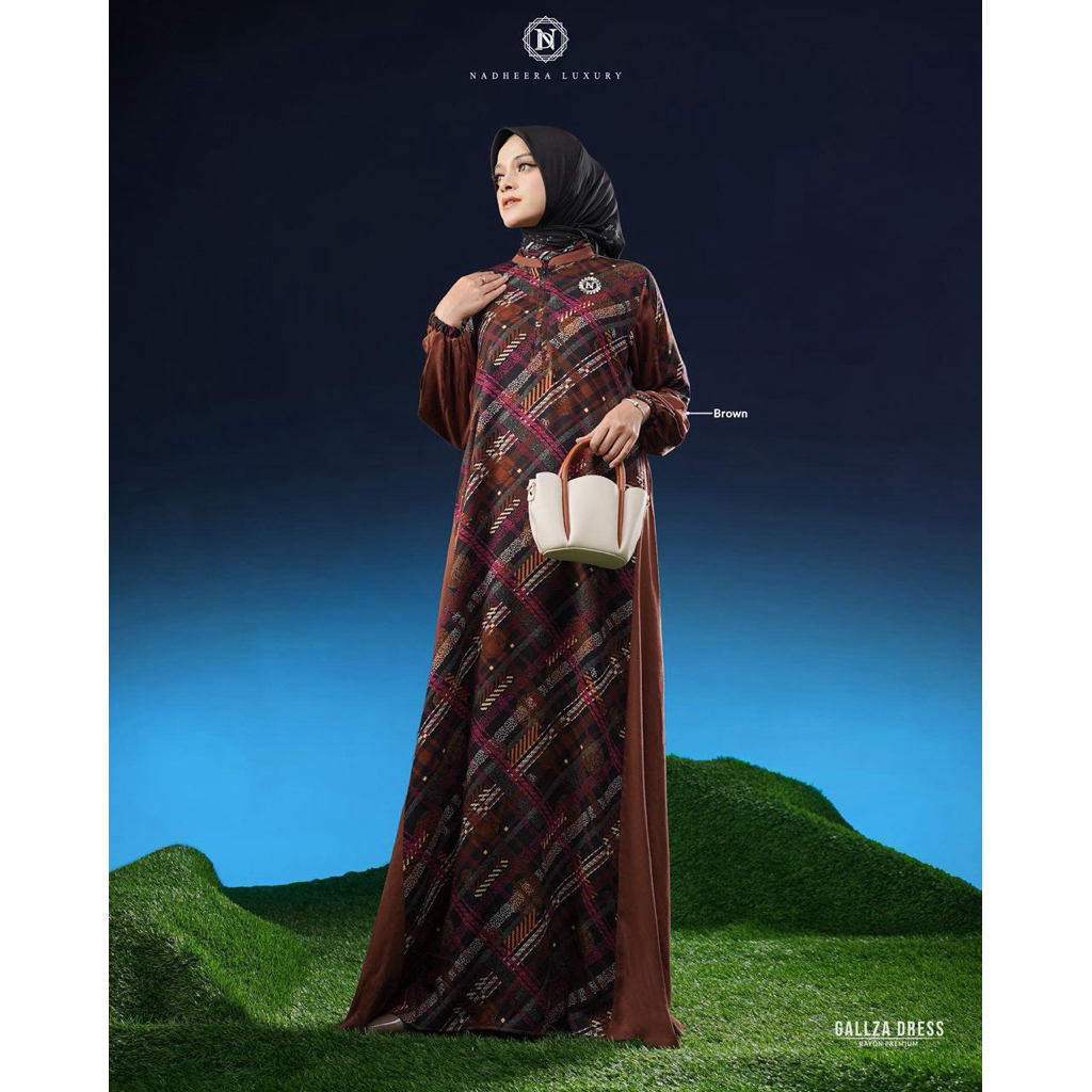Gallza Dress by Nadheera Luxury Dress Rayon Premium Dress Nadheera Luxury