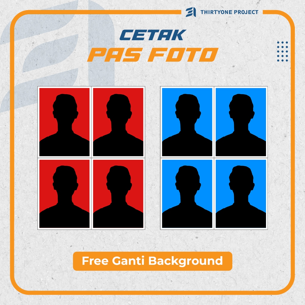 Pas Foto Cetak 2x3 3x4 4x6 Glossy | Cetak Pas Foto Murah | Foto Lamaran Kerja