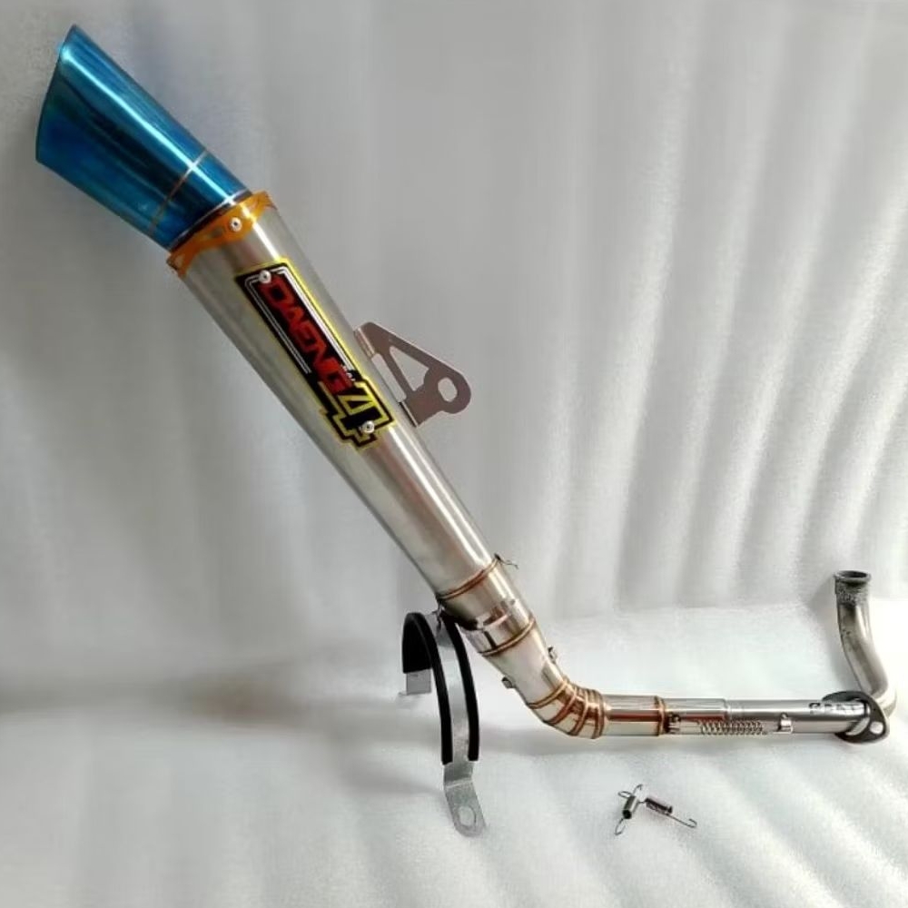 DAENG SAI4 CONICAL TUBE TYPE OPEN PIPE HIGHMOUNT TYPE FOR CLICK 125/150 Mio sporty Mio soulty Mio i1