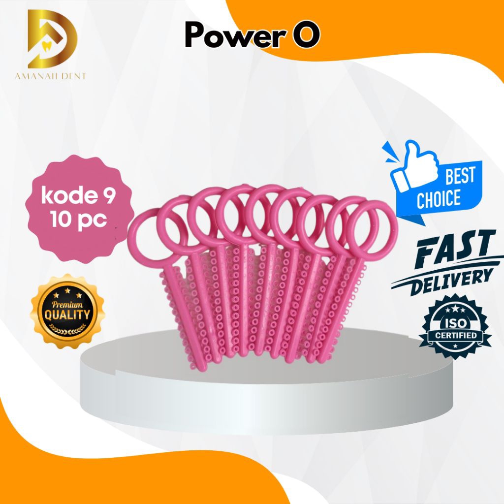 Karet Power Ao pink code 9 / power o bracket / karet power ao pink