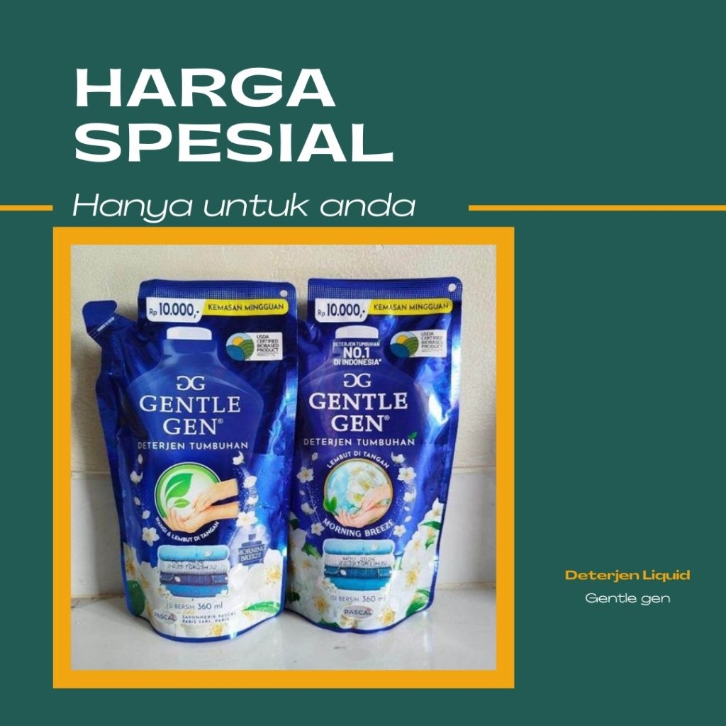 Gentle Gen Deterjen Cair