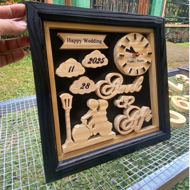 Custom Kado Pernikahan - Kado Ulang Tahun  - Hadiah Pernikahan - Hadiah Anniversary - Hadiah SPESIAL