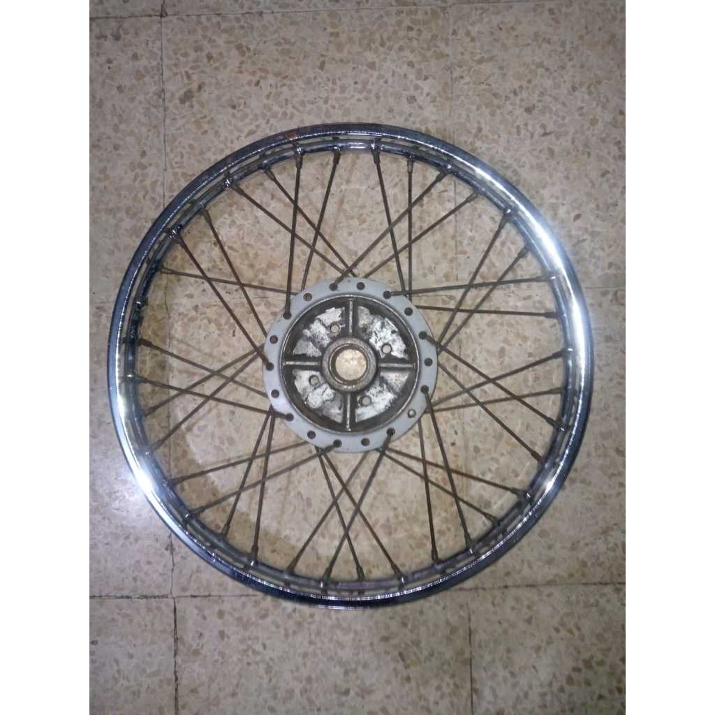 Velg Ruji Belakang Yamaha Jupiter Z Lama Vega Ring 17 Merk DID Tromol 37J Bekas