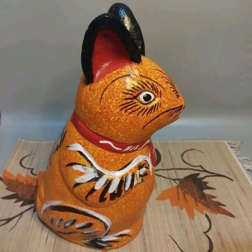 Celengan Tanah Liat Karakter Kelinci, souvenir, Hadiah