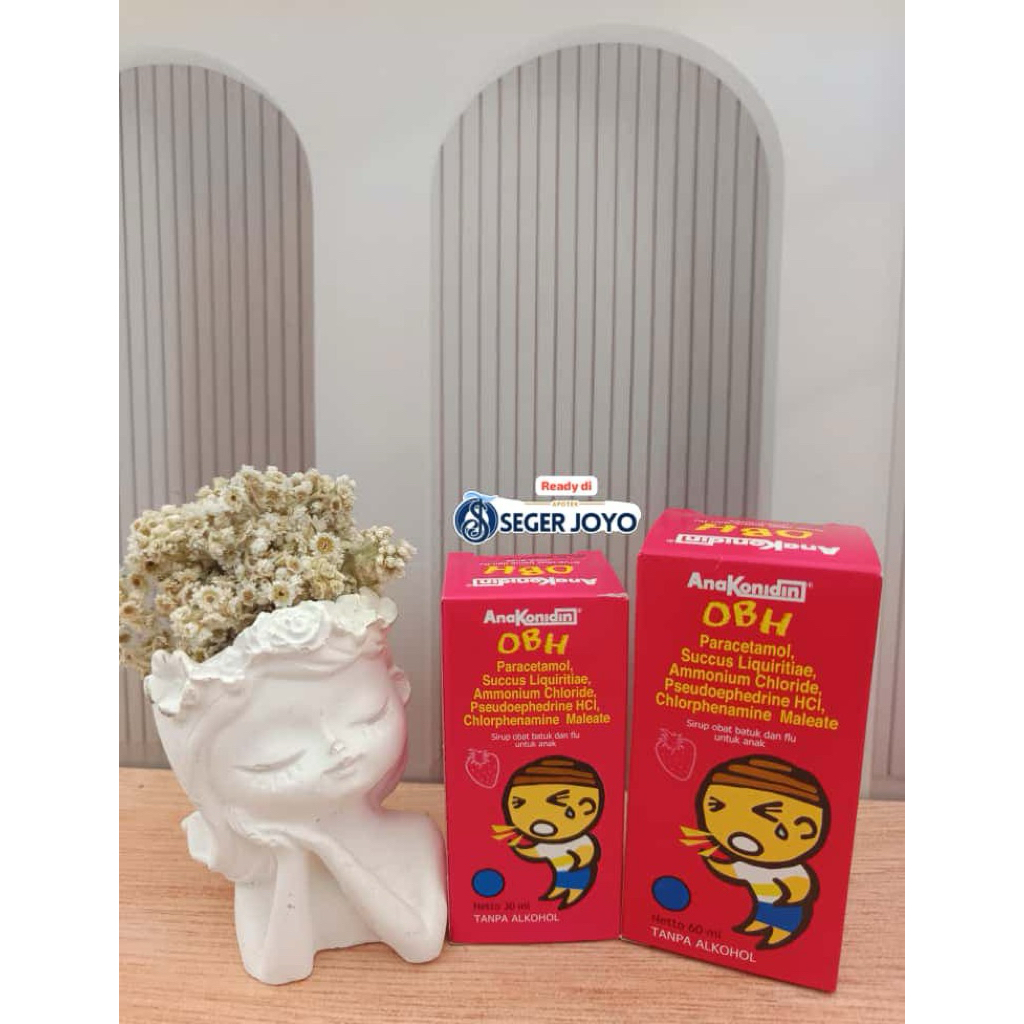 ANAKONIDIN OBH SIRUP (Obat Demam,Batuk dan Flu Anak)