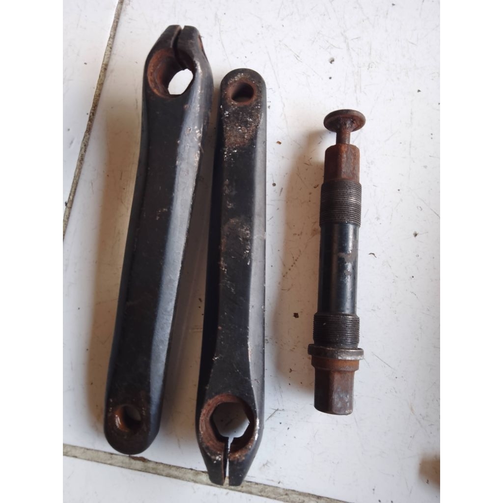 crank set sepeda BMX street merek Shun 175