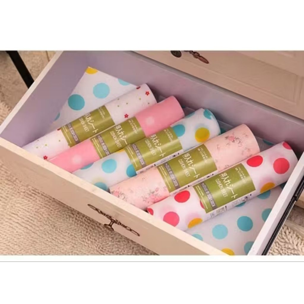 Alas meja, lemari, dan laci alas piring gelas serbaguna dikirim random