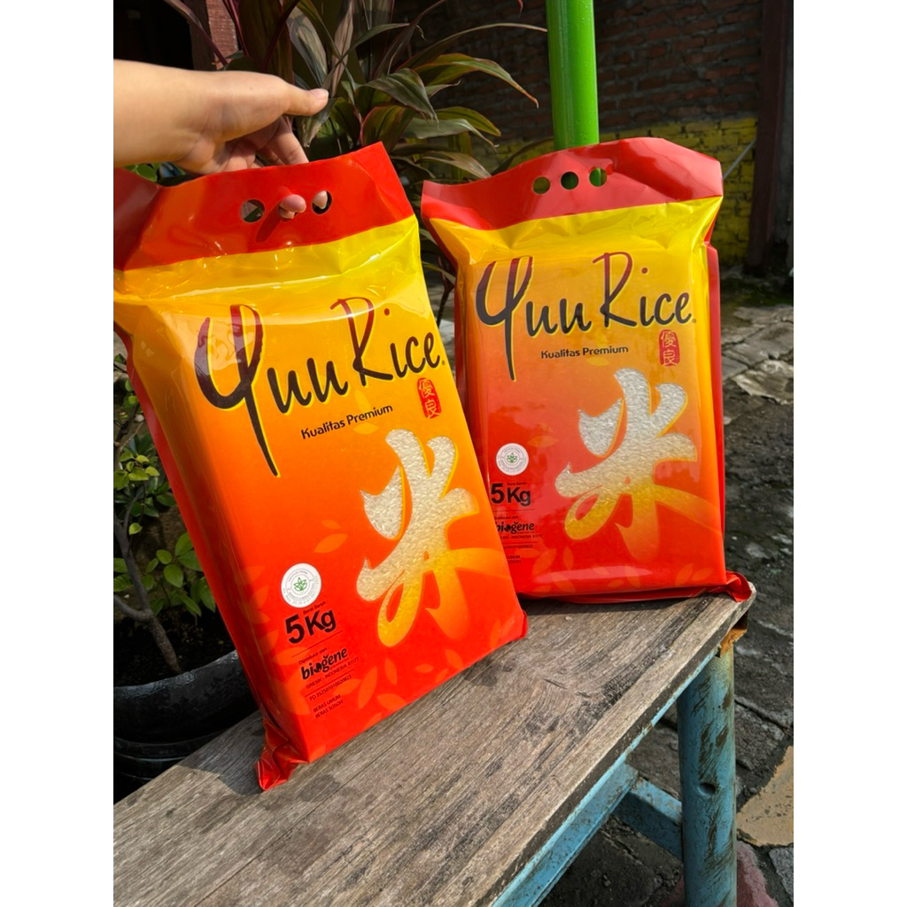 BERAS YUU RICE 5 KG PEMBELIAN 2 pack Hemat