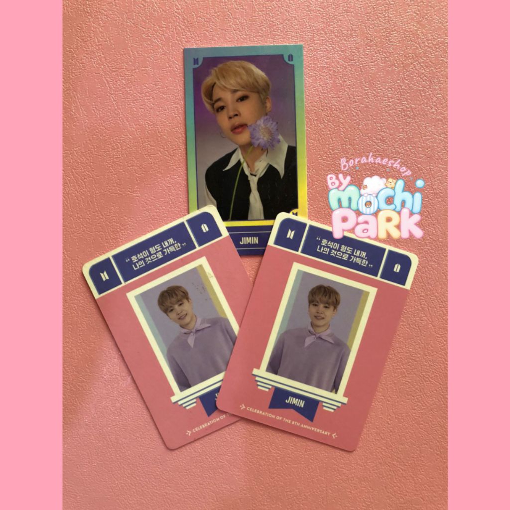 PHOTOCARD BTS JIMIN 2021 Festa