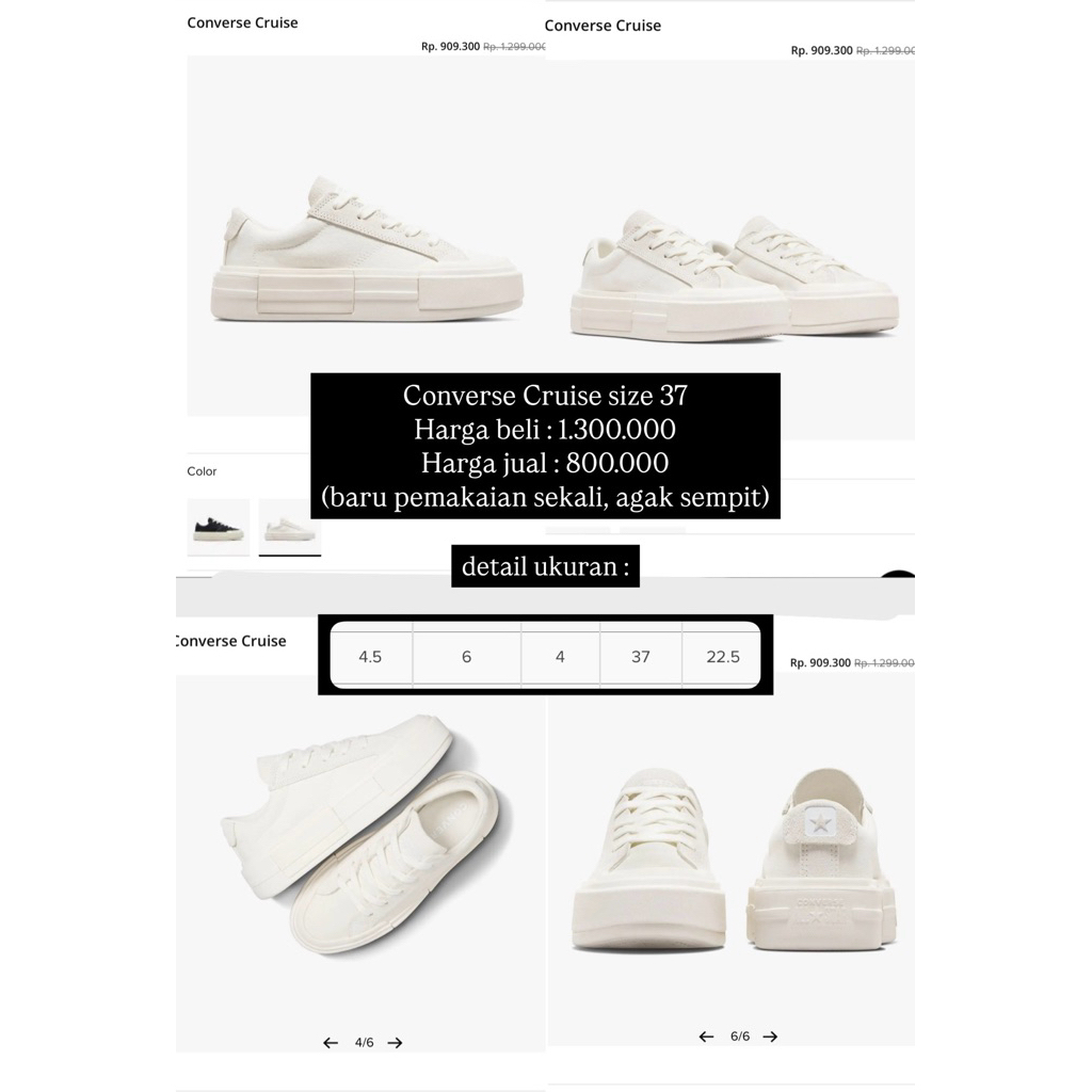 (Preloved) Converse Cruise