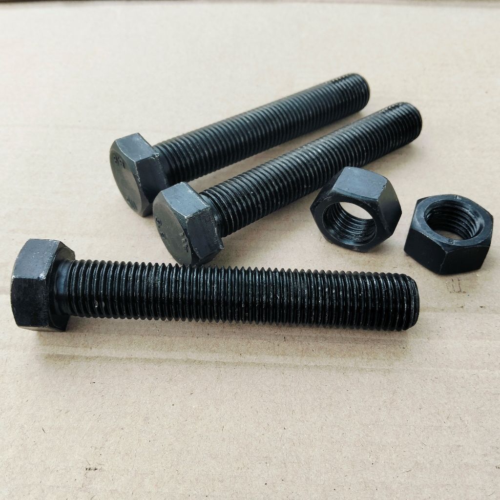 BAUT BAJA HTB 8.8 M12 X 150 FULL DRAT / BAUT 19 KUNCI 19 / BAUD FULL DRAT 19 / BAUT BAJA M12 X 150 H