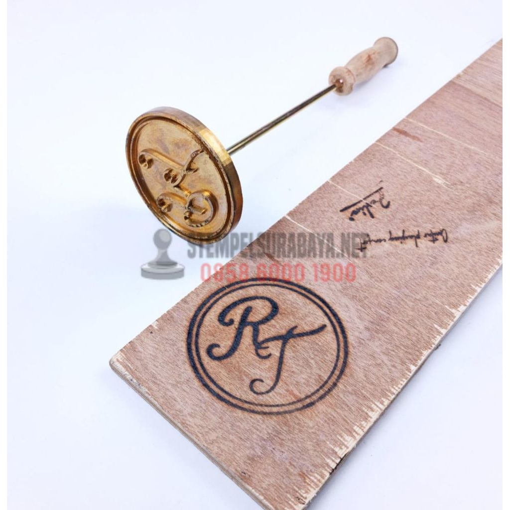 HOT STAMP KAYU STEMPEL BAKAR MEDIA KAYU STEMPEL FURNITURE
