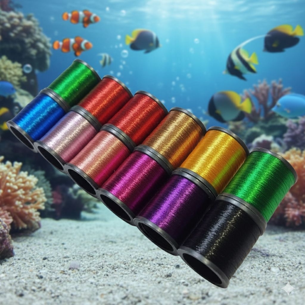 BENANG METALIC WRAPPING JORAN DAN TEGEK