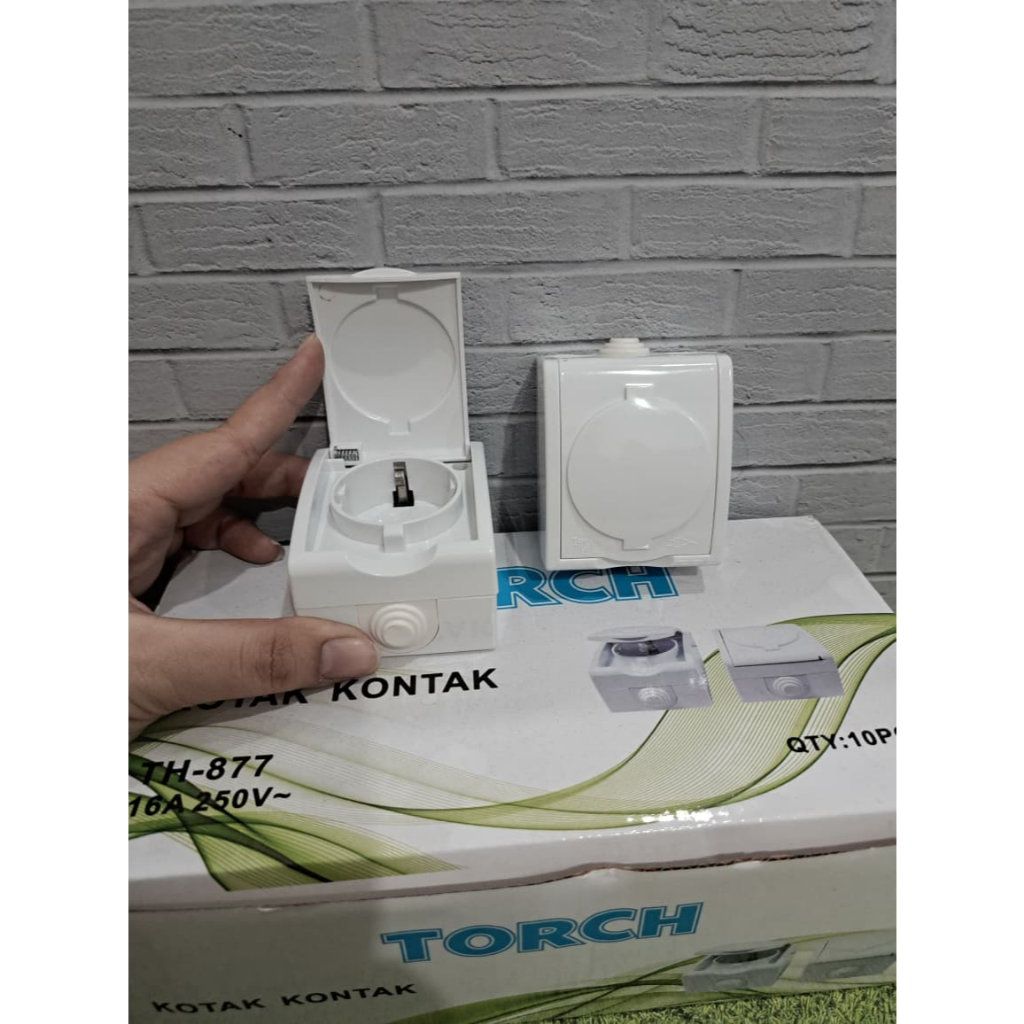 STOP KONTAK / KOTAK KONTAK TH-877 TORCH STOP KONTAK + PELINDUNG / PENUTUP