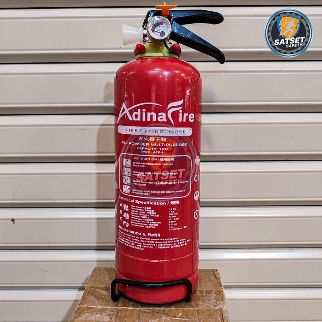 Apar Powder 1Kg Adina Fire Tabung Apar Poweder 1Kg Adina Fire Termurah