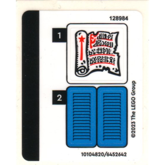 Lego Sticker Part 40601stk01 Sticker Sheet for Set 40601 - (10104820/6452642)