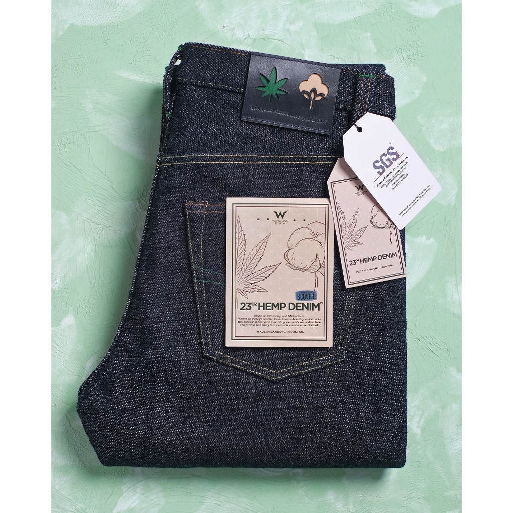 WINGMAN DENIM - HEMP DENIM 23oz