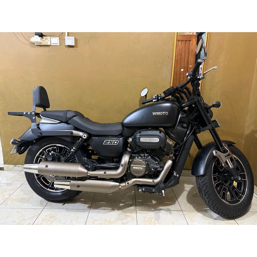 SANDARAN JOK MOTOR MORBIUS 250