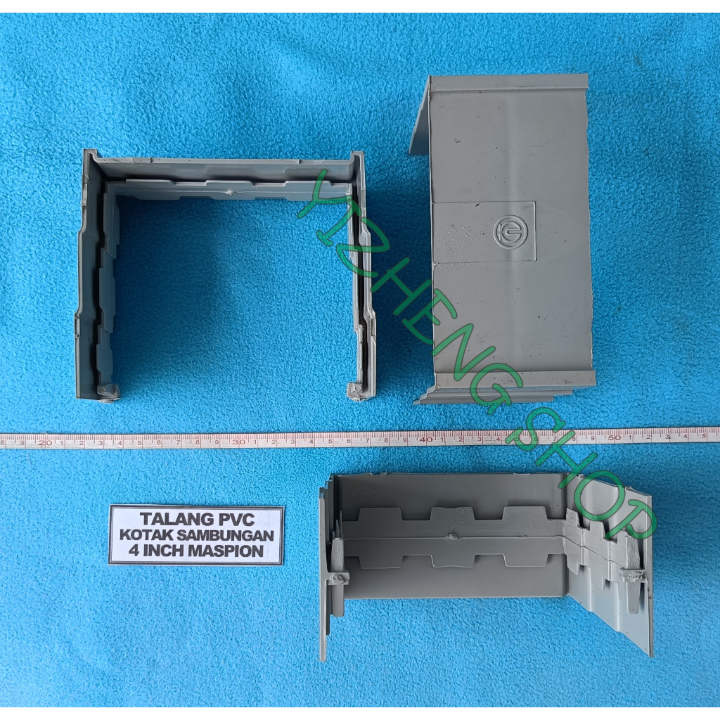 SAMBUNGAN  TALANG AIR PVC KOTAK 4 INCH MASPION