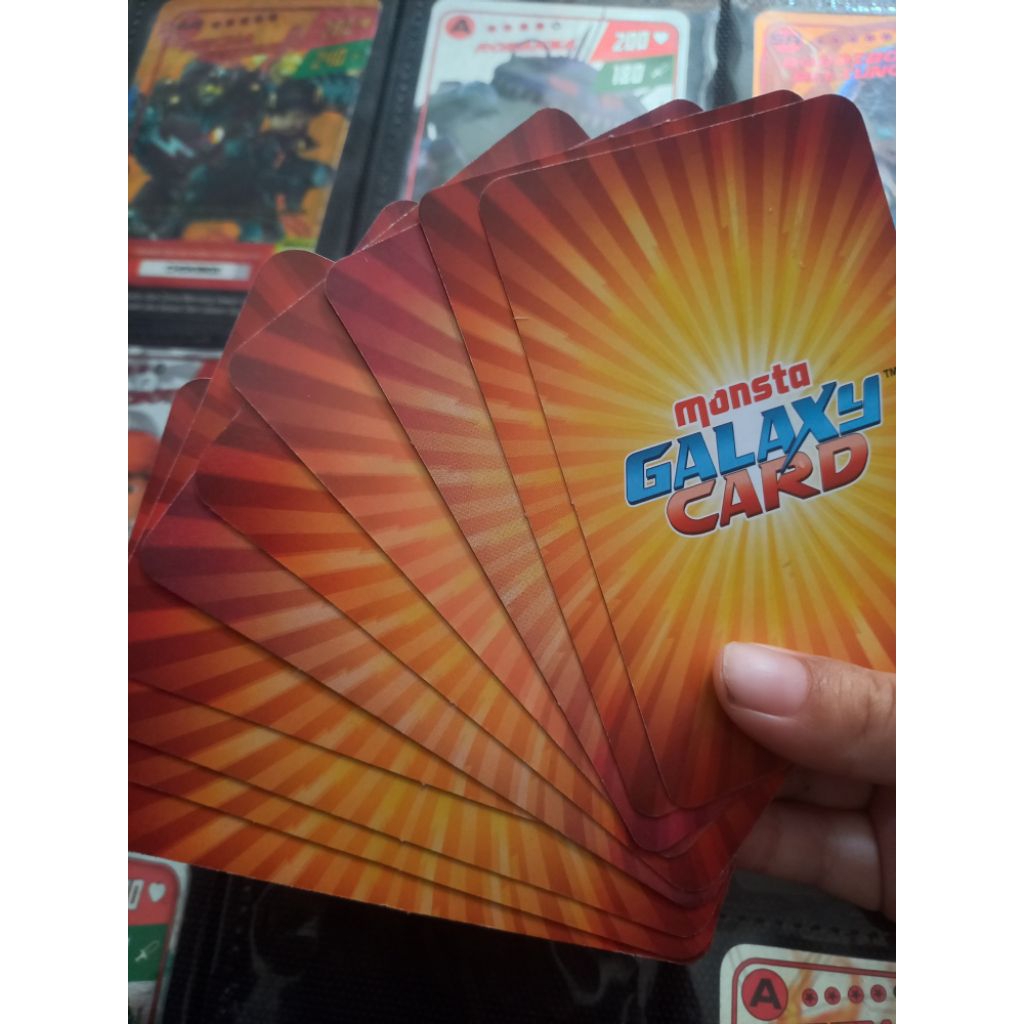 Dapat 10 Pcs kartu common Boboiboy versi Sopan | Choki Choki Kartu biasa