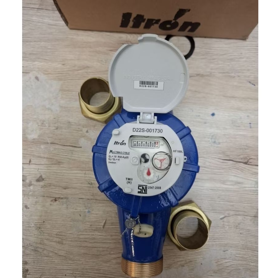 Water Meter ITRON Multimag Cyble TMII 1,5 Inch DN 40mm/Meteran Air Bersih ITRON Multimag Cyble TMII 