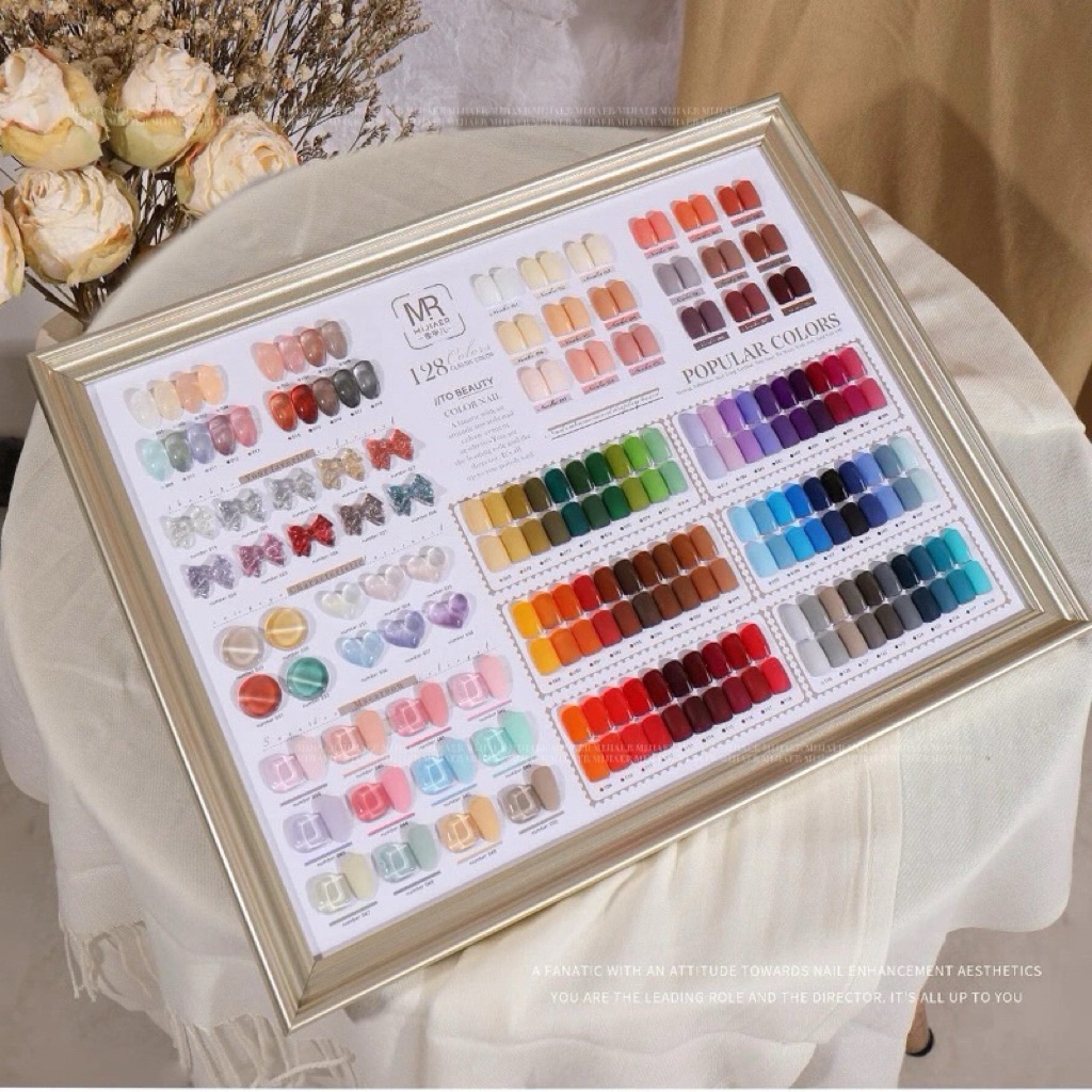 MIJIAER 128 Warna Set Free Display