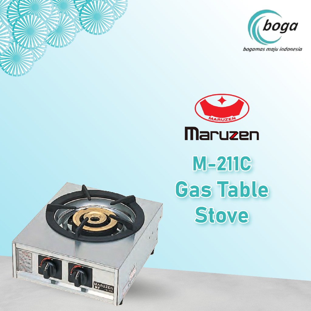 Maruzen Gas Table Stove / Kompor Meja / Kompor Portable M-211C