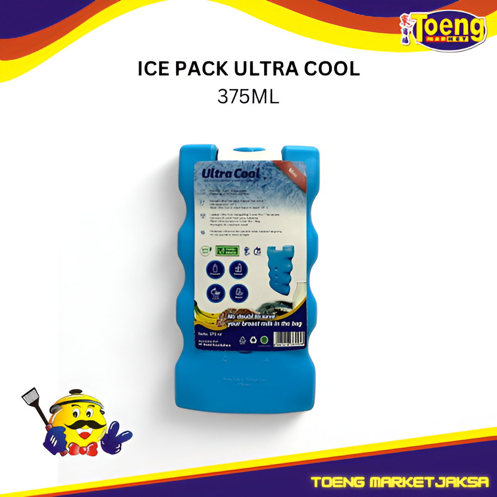 Mini Air Cooler Ultra Pengganti Es Batu - ICE PACK ULTRA COOL 375ML