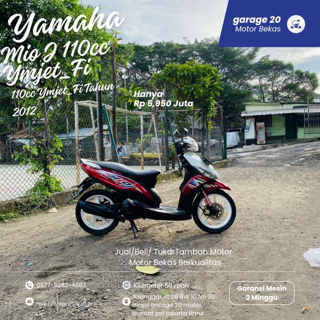 Yamaha Mio J 110cc ymjet_fi 2012