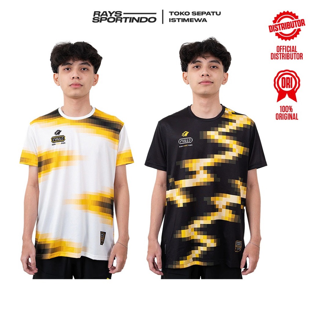 JERSEY MILLS ONIC NOSTALNIC RUNNING T-SHIRT ORIGINAL