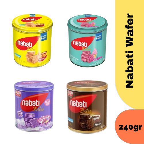 Richis Nabati Biskuit Kaleng 240g All Varian