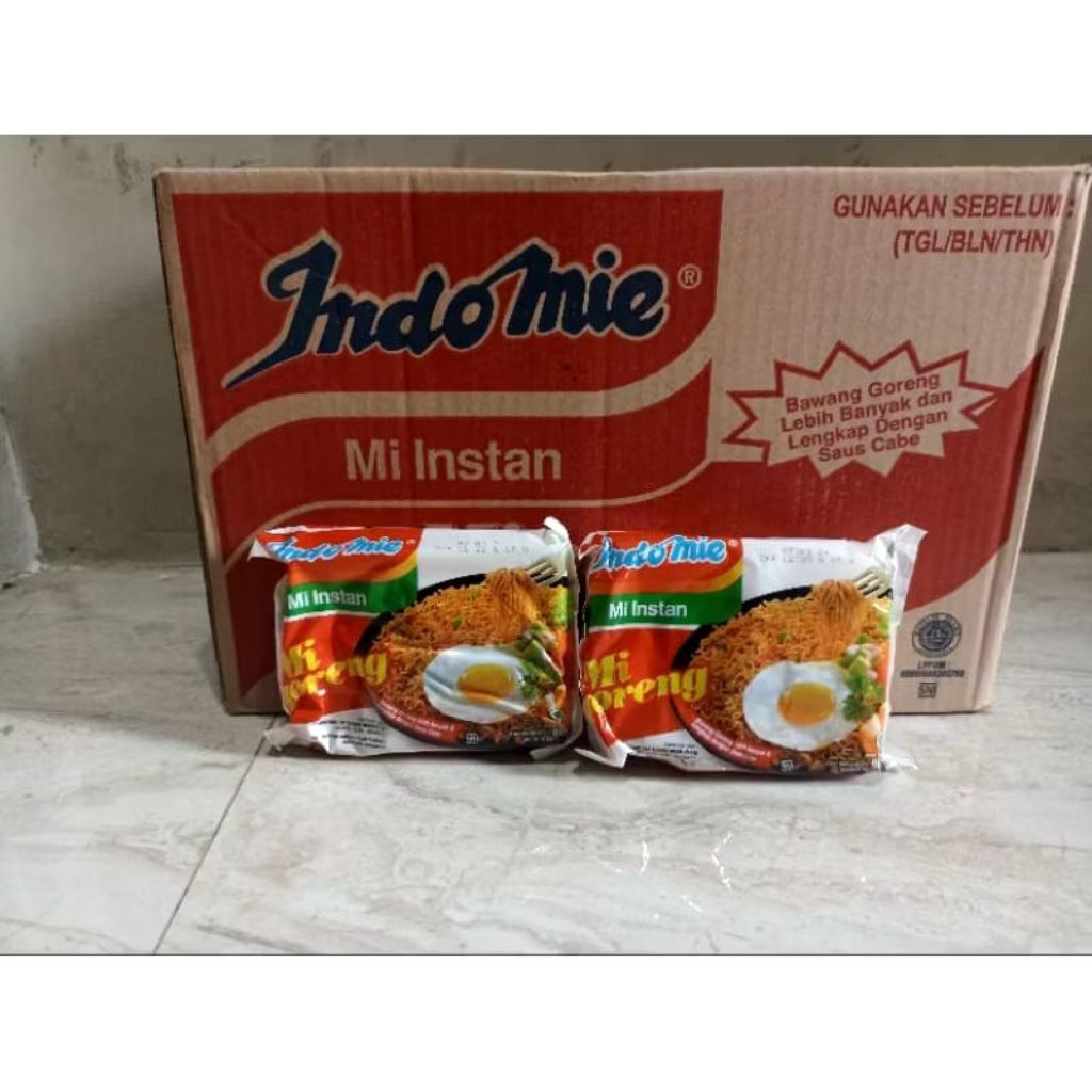 Indomie Goreng 1 Dus, Mie Instan Goreng