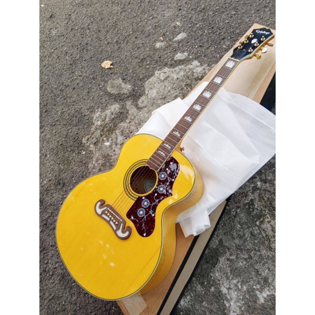 Akustik Elektrik Epiphone EJ 200 SE N. Original PT Samick
